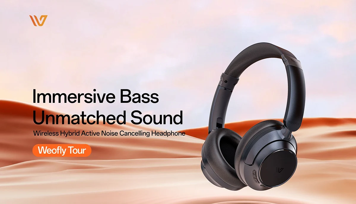 Weofly Tour ANC Bluetooth Wireless Headphone Price in Bangladesh